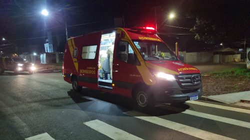 Imagem referente a Mulher fica ferida após sofrer queda de motocicleta no Maria Luiza