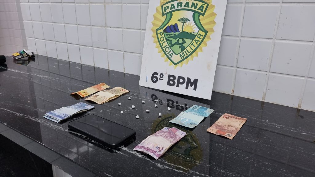 Choque detém trio suspeito de comercializar crack no Centro
