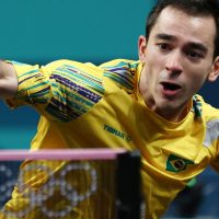 Imagem referente a Calderano sobra contra cazaque e avança às quartas de WTT na Alemanha