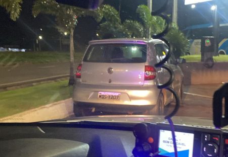 Imagem referente a Carro furtado na última segunda-feira no Bairro Pacaembu é recuperado pela Guarda Municipal