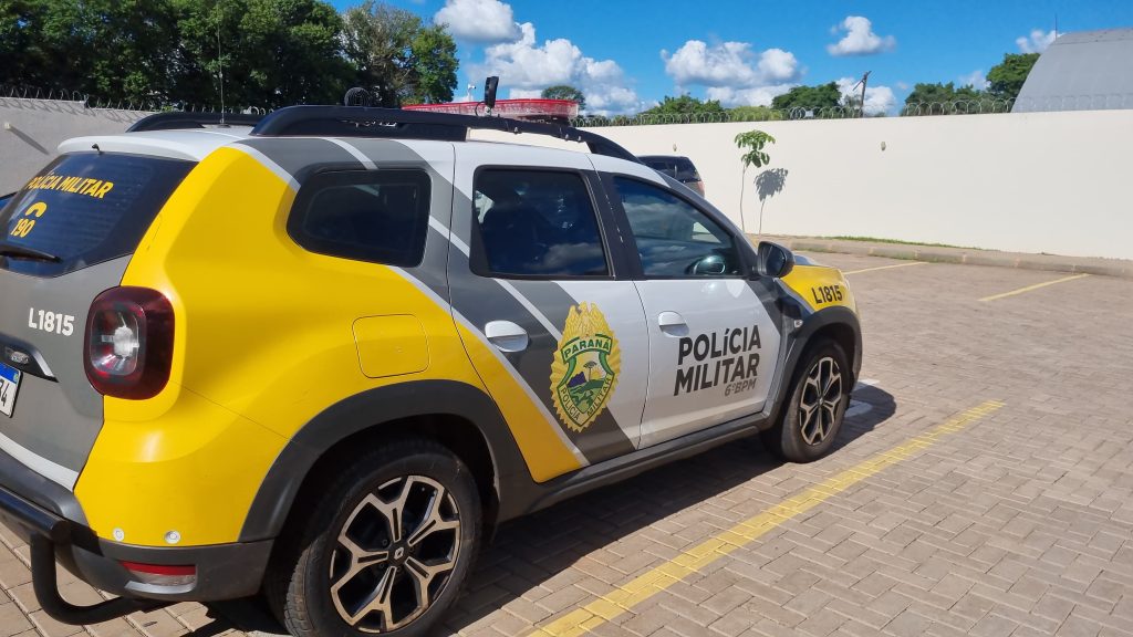 Rapaz ameaça a própria mãe em Santa Tereza do Oeste e é preso