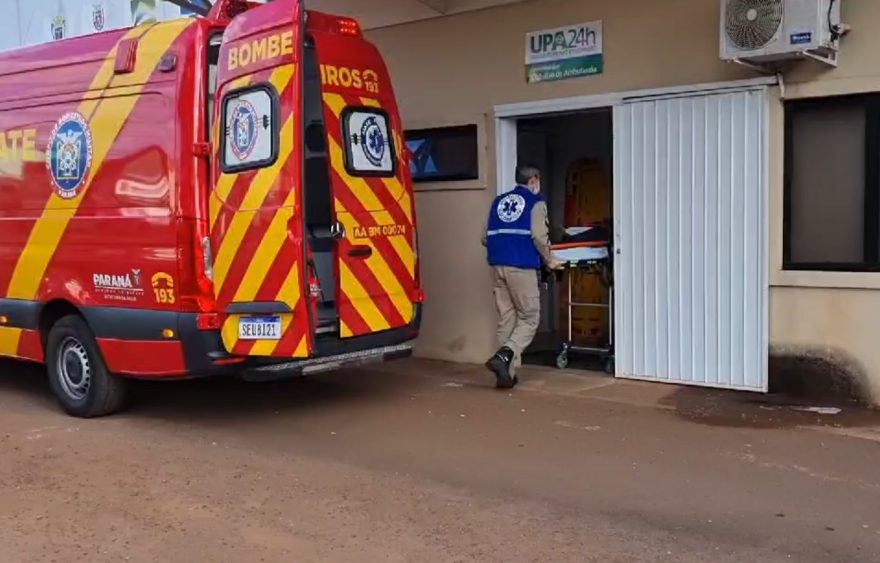 Motociclista fica ferido ao sofrer queda na rodovia BR-277