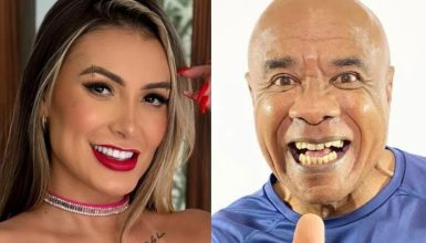 Imagem referente a Andressa Urach convida Kid Bengala para gravar vídeo pornô: “Adoraria dar o meu furico”