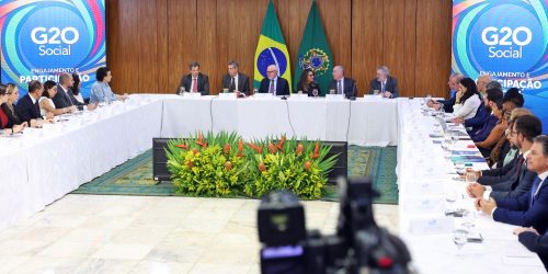 Imagem referente a G20: Lula promete entregar propostas da sociedade a chefes de Estado