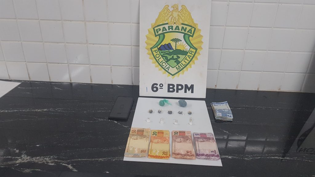 Adolescentes são flagrados com porções de drogas no Bairro Interlagos