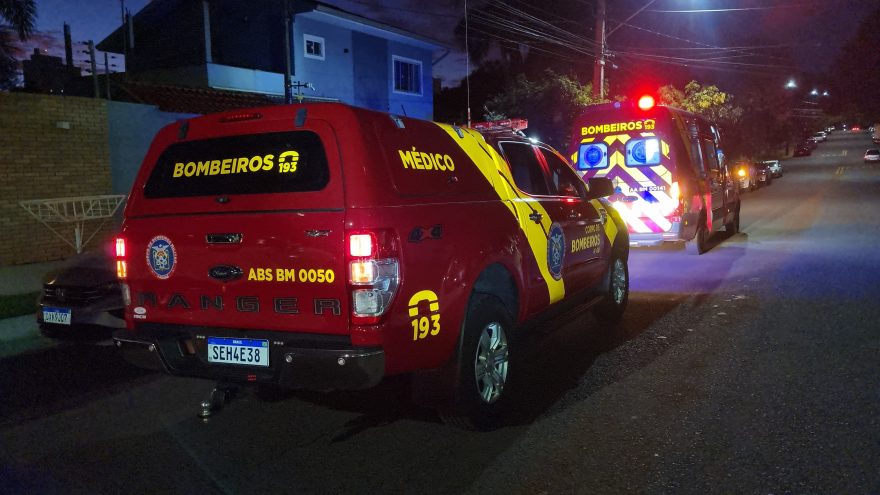 Idoso com AVC é atendido pela equipe do Siate no Centro