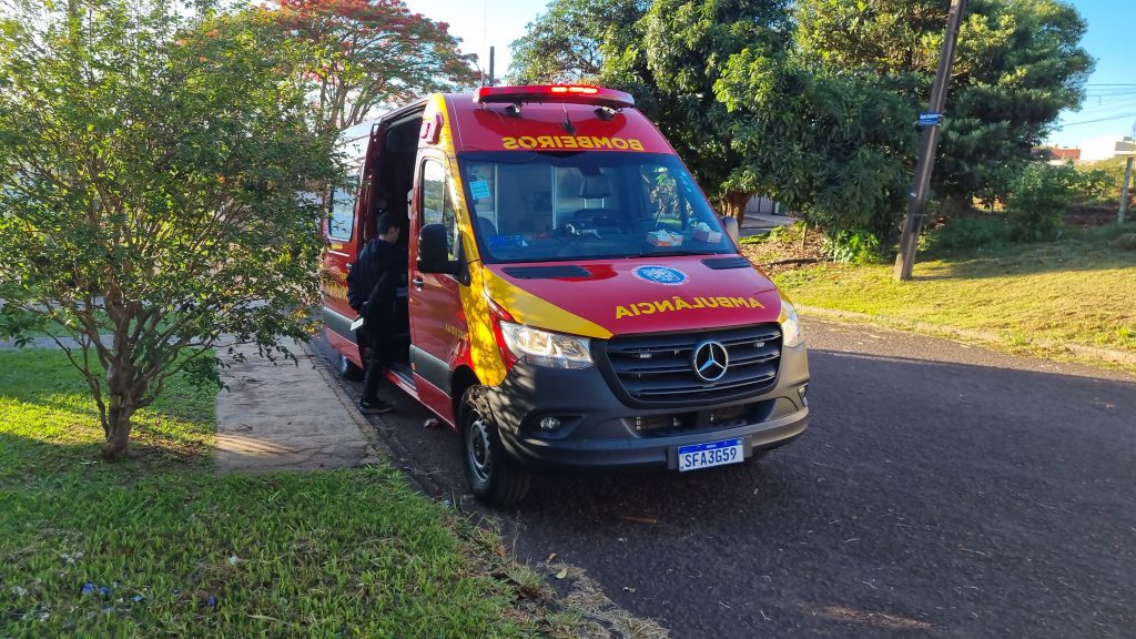 Mulher desmaia após queda em residência e Siate é acionado no Pioneiros Catarinenses