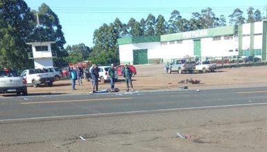 Imagem referente a Motociclista perde a vida em violenta colisão na BR-277