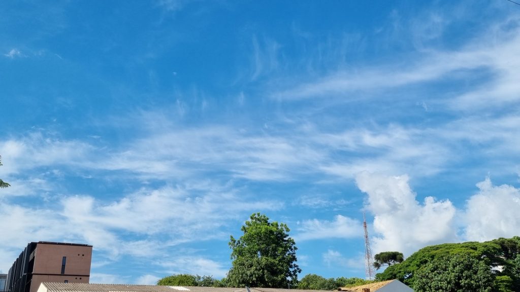 Dia de sol em Cascavel nesta sexta-feira (15)