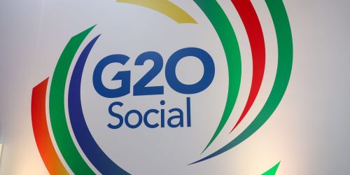 Imagem referente a G20: estudantes da rede estadual atuam como repórteres