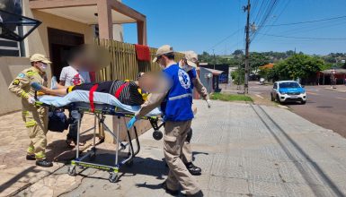 Imagem referente a Mulher escorrega enquanto limpava igreja e fica ferida no Bairro Brasília