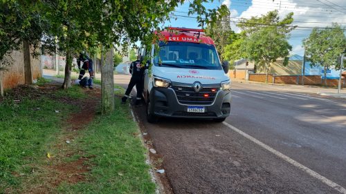 Imagem referente a Homem de 50 anos encontrado caído em via pública é socorrido pelo SAMU