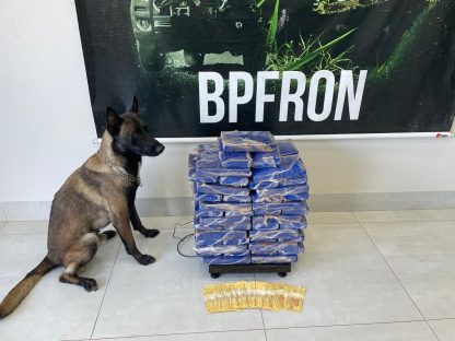 Imagem referente a Idosos no tráfico: casal é preso com 59 kg de cocaína em Umuarama