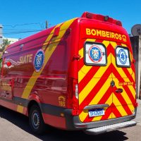 Imagem referente a Idoso é socorrido após sofrer queda em residência na Rua Belo Horizonte