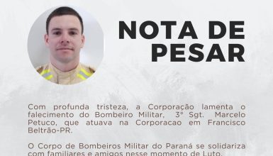 Imagem referente a Corpo de Bombeiros confirma morte do Sargento Petuco