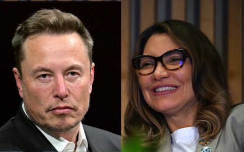 Imagem referente a “F@ck you, Elon Musk”: Janja provoca e trilionário responde: “vão perder”