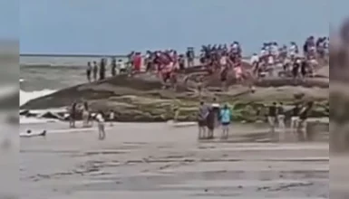 Imagem referente a Paranaense desaparece nas praias de Santa Catarina e resgate é mobilizado