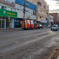 Imagem referente a Homem cai de escada e fica ferido em Cascavel