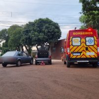 Imagem referente a Acidente entre carros é registrado no Bairro Santos Dumont