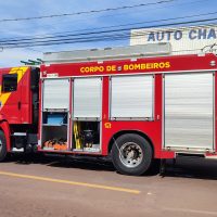 Imagem referente a Princípio de incêndio em empresa mobiliza Bombeiros ao Bairro Pacaembu