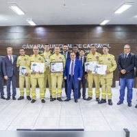 Imagem referente a 4º Grupamento de Bombeiros de Cascavel é homenageado após competição mundial