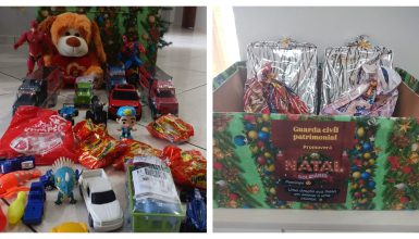 Imagem referente a Guarda Civil Patrimonial está arrecadando brinquedos e doces para campanha de Natal