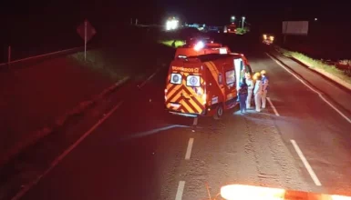 Imagem referente a Acidente na BR-376 deixa sete feridos