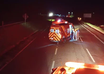 Imagem referente a Acidente na BR-376 deixa sete feridos