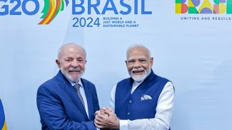 G20: Lula se reúne com o primeiro-ministro Modi, da Índia