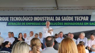 Evento marca início oficial das obras do Parque Tecnológico do Tecpar em Maringá