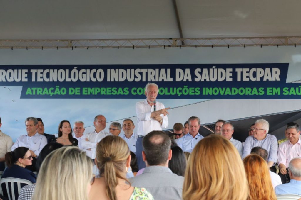 Começam as obras do Parque Tecnológico Industrial da Saúde do Tecpar em Maringá