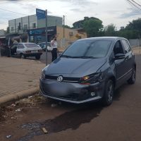 Imagem referente a Colisão entre carros é registrada no Bairro Parque São Paulo em Cascavel