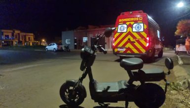 Imagem referente a Homem com bicicleta elétrica se envolve em acidente no Bairro Siena