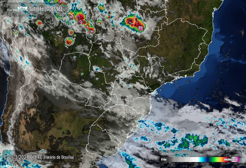Quarta-feira de instabilidade climática com possibilidade de chuvas em Cascavel