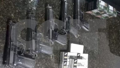 Imagem referente a Cinco pistolas furtadas do Exército de Cascavel são recuperadas em Espigão Alto do Iguaçu