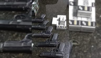 Imagem referente a Cinco pistolas furtadas do Exército de Cascavel são recuperadas em Espigão Alto do Iguaçu