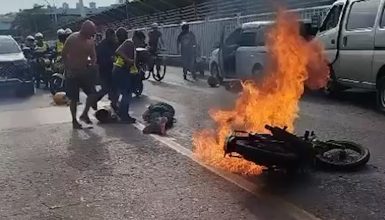 Imagem referente a Imagens chocantes mostram tragédia que resultou na morte de estudante de medicina na Ponte da Amizade