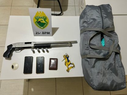 Dois homens são presos por porte ilegal de arma de fogo em Alto Piquiri