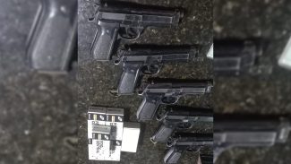 Exército divulga nota sobre pistolas recuperadas