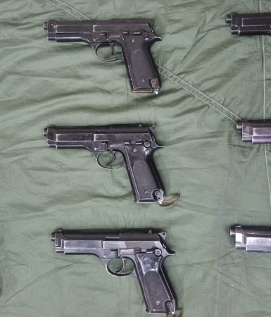 Imagem referente a Todas as pistolas extraviadas do Exército são recuperadas