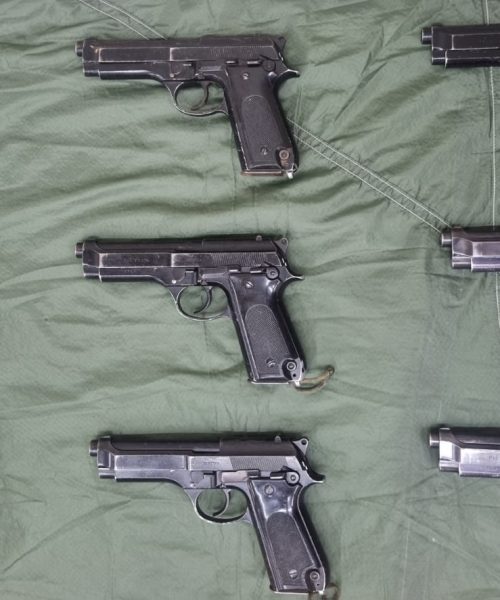 Imagem referente a Todas as pistolas extraviadas do Exército são recuperadas