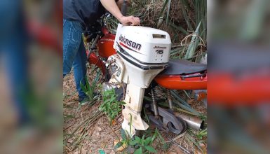 Imagem referente a Moto Honda CG e motor de barco furtados são recuperados em Cascavel