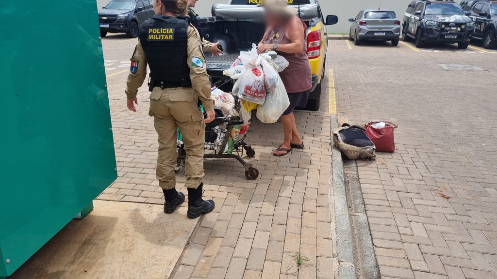 Coletora de recicláveis é ameaçada com faca e autor é detido pela GM