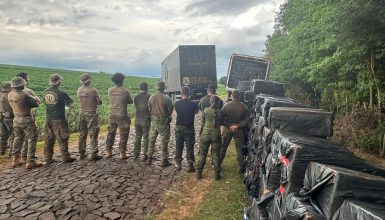 Imagem referente a PF apreende 728 caixas de cigarros contrabandeados em Itaipulândia