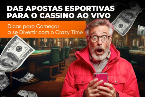 Imagem referente a Das Apostas Esportivas para o Cassino ao Vivo: Dicas para Começar a se Divertir com o Crazy Time