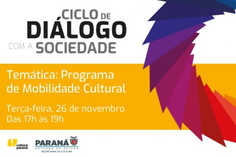 Imagem referente a Programa de Mobilidade Cultural é tema do último Ciclo de Diálogo com a Sociedade do ano