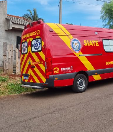 Imagem referente a Corpo de Bombeiros atendem vítima de agressão no Bela Vista, em Cascavel