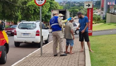 Imagem referente a Morador de rua bate a cabeça e é socorrido pelo Siate