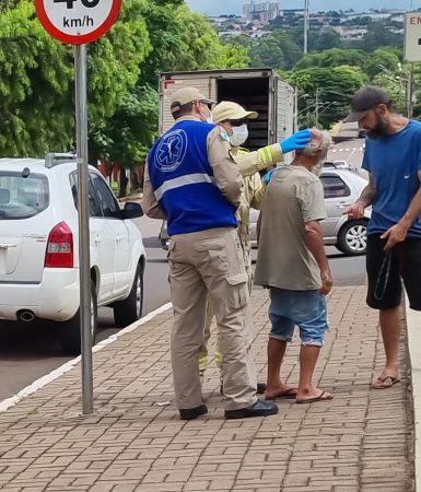 Imagem referente a Morador de rua bate a cabeça e é socorrido pelo Siate