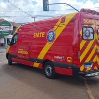 Imagem referente a Homem escorrega em piso molhado e é socorrido pelo Siate